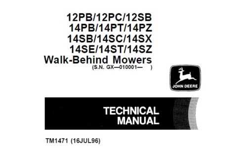 john deere 14se parts diagram