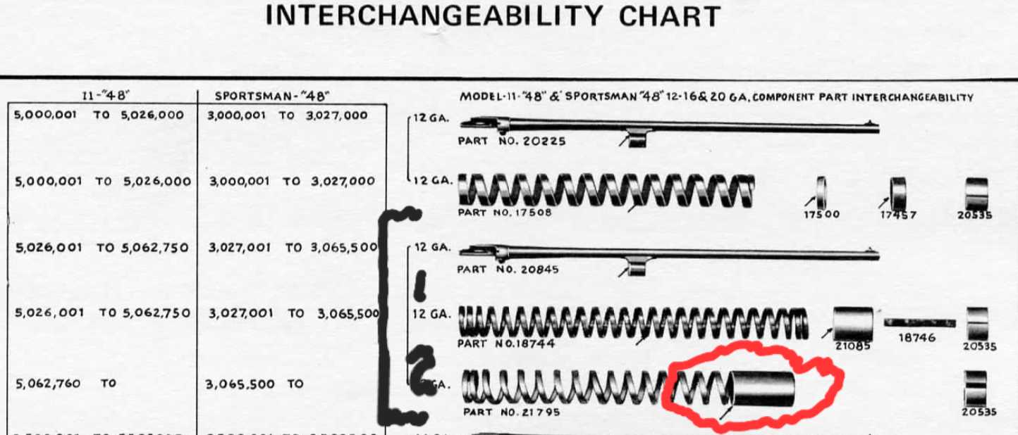 remington 11 48 parts diagram