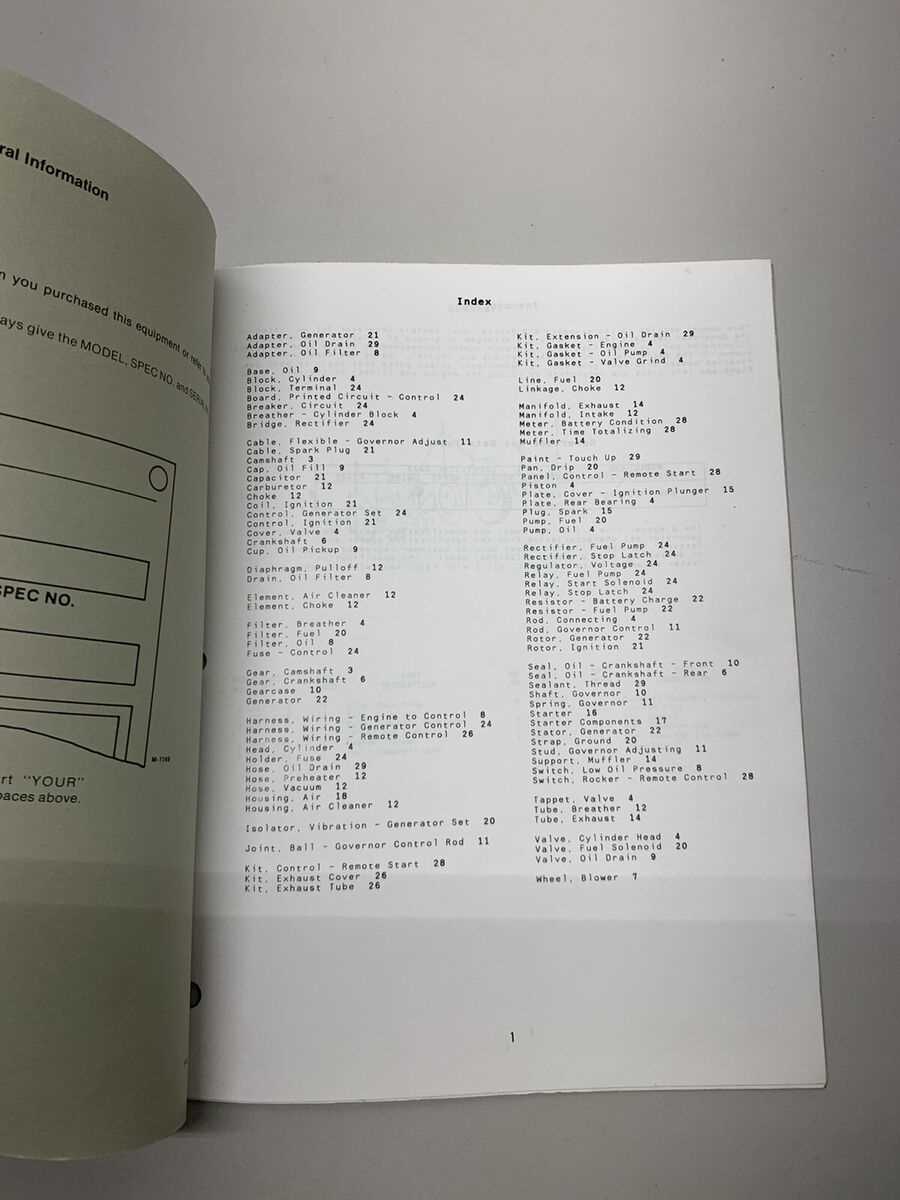 onan marquis 7000 parts diagram