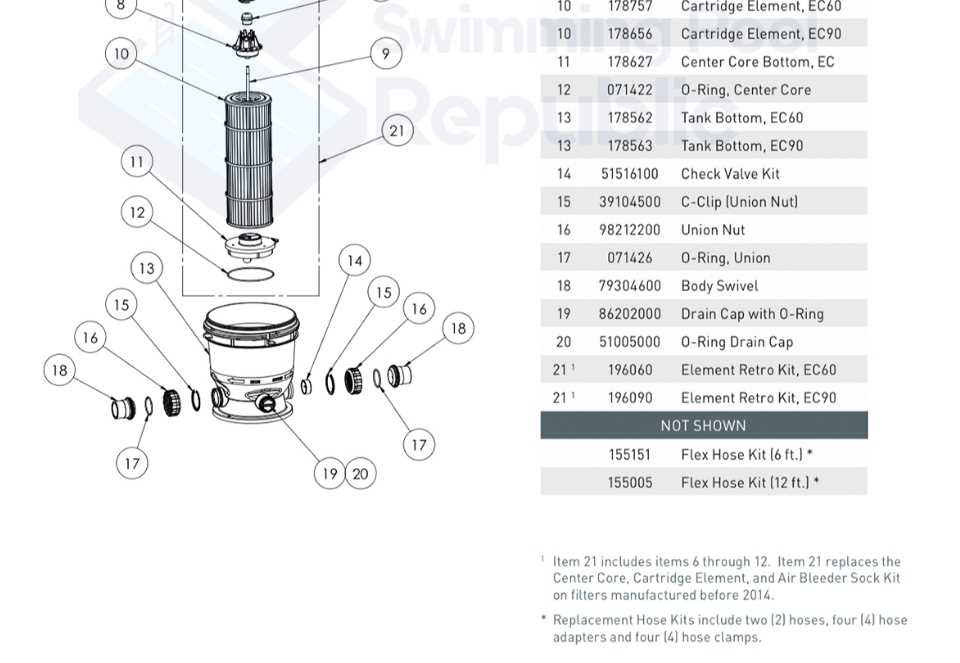 pentair fns plus 48 parts diagram