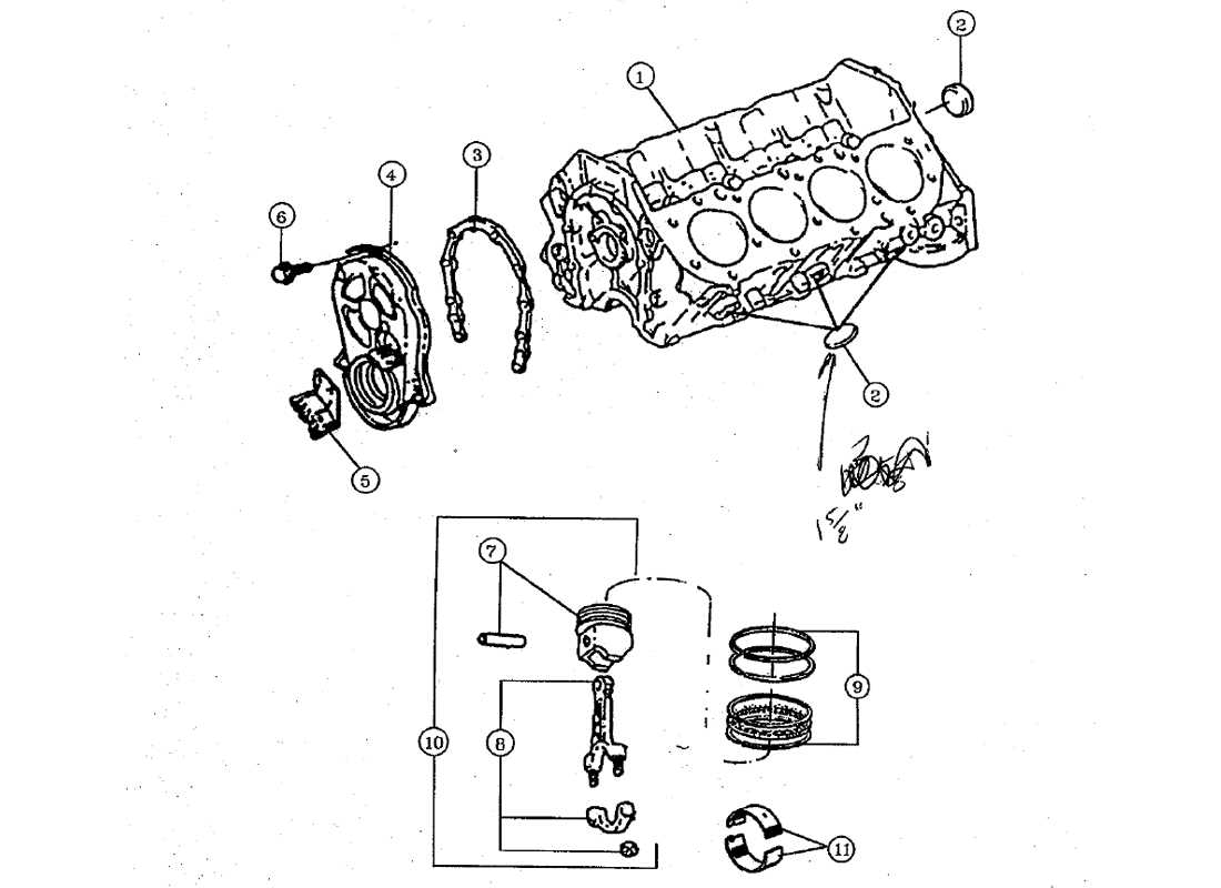 indmar 5.7 parts diagram