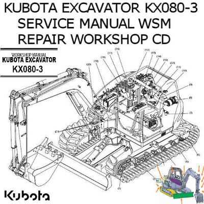 excavator parts diagram pdf