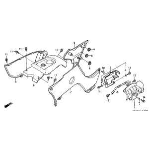 honda foreman 500 parts diagram