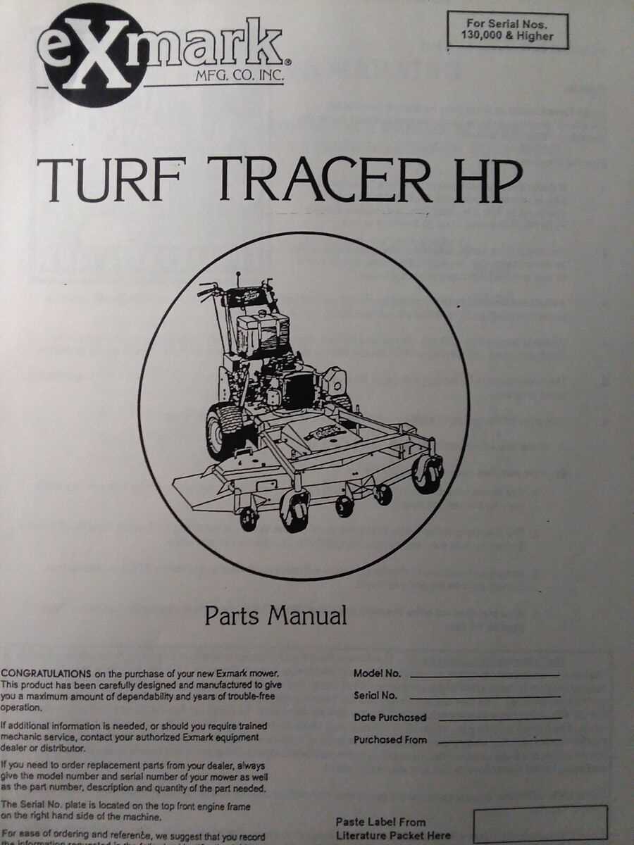 exmark mower parts diagram