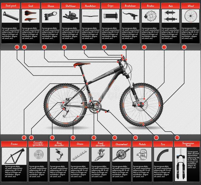 bicycle crankset parts diagram