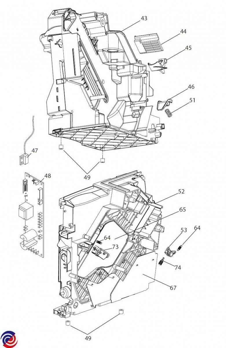 delonghi magnifica parts diagram