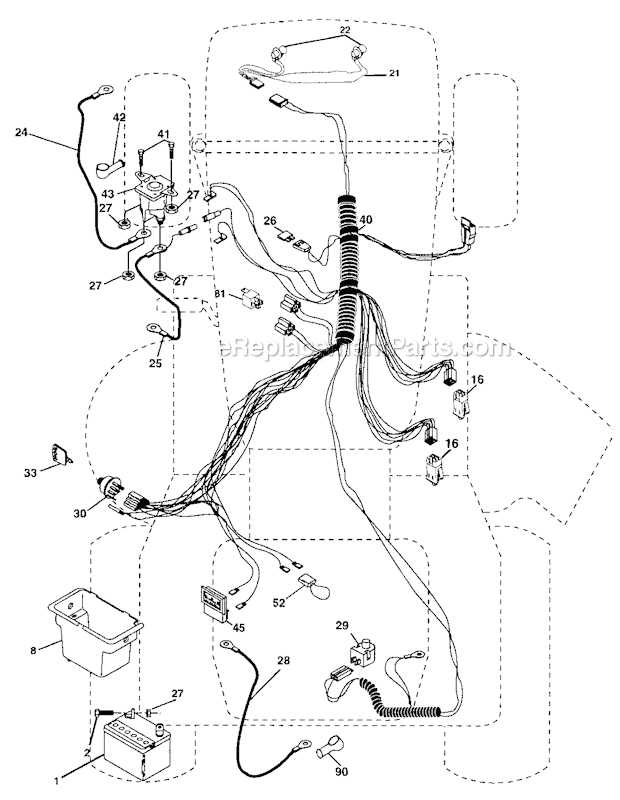 craftsman lt2000 deck parts diagram