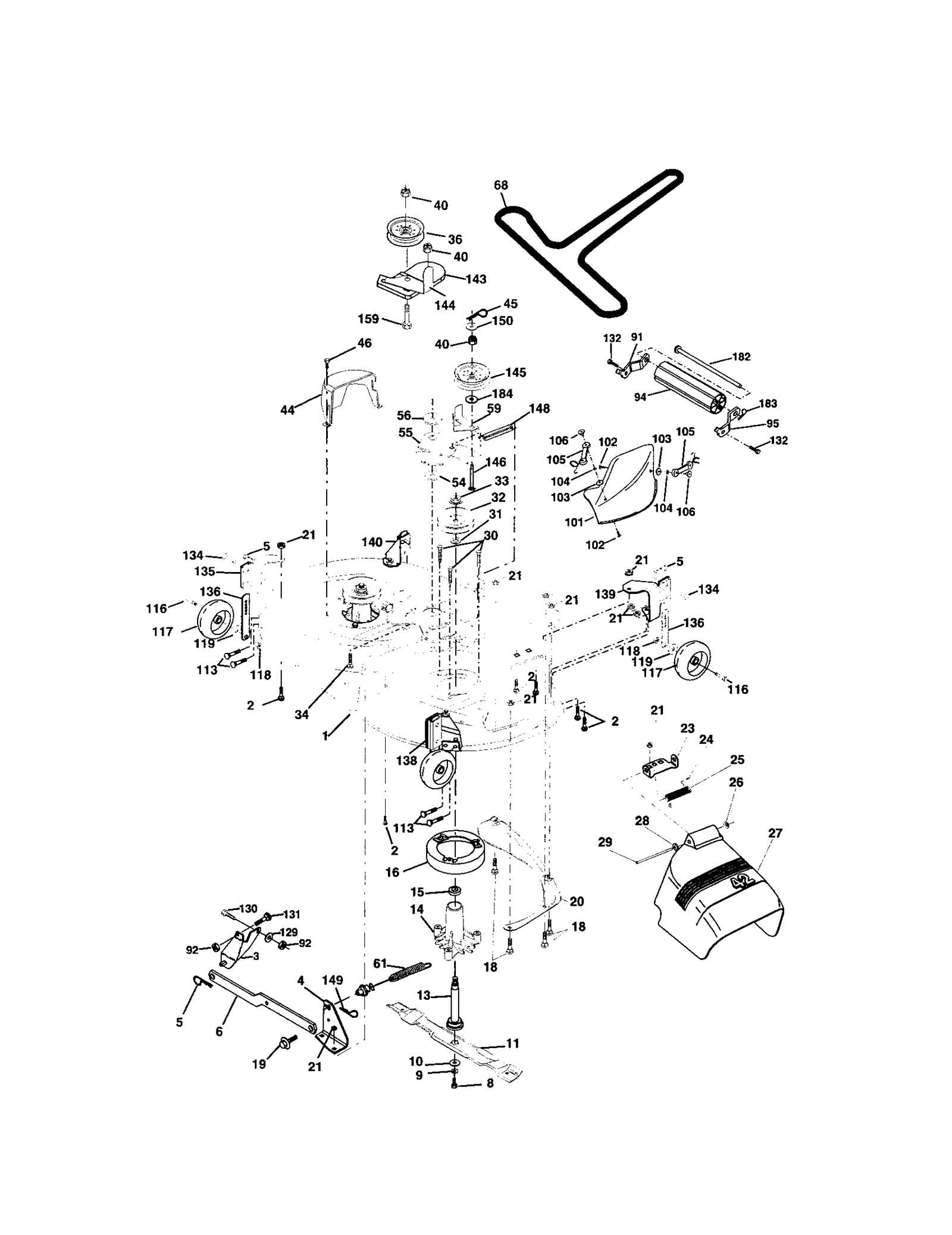 craftsman parts diagram