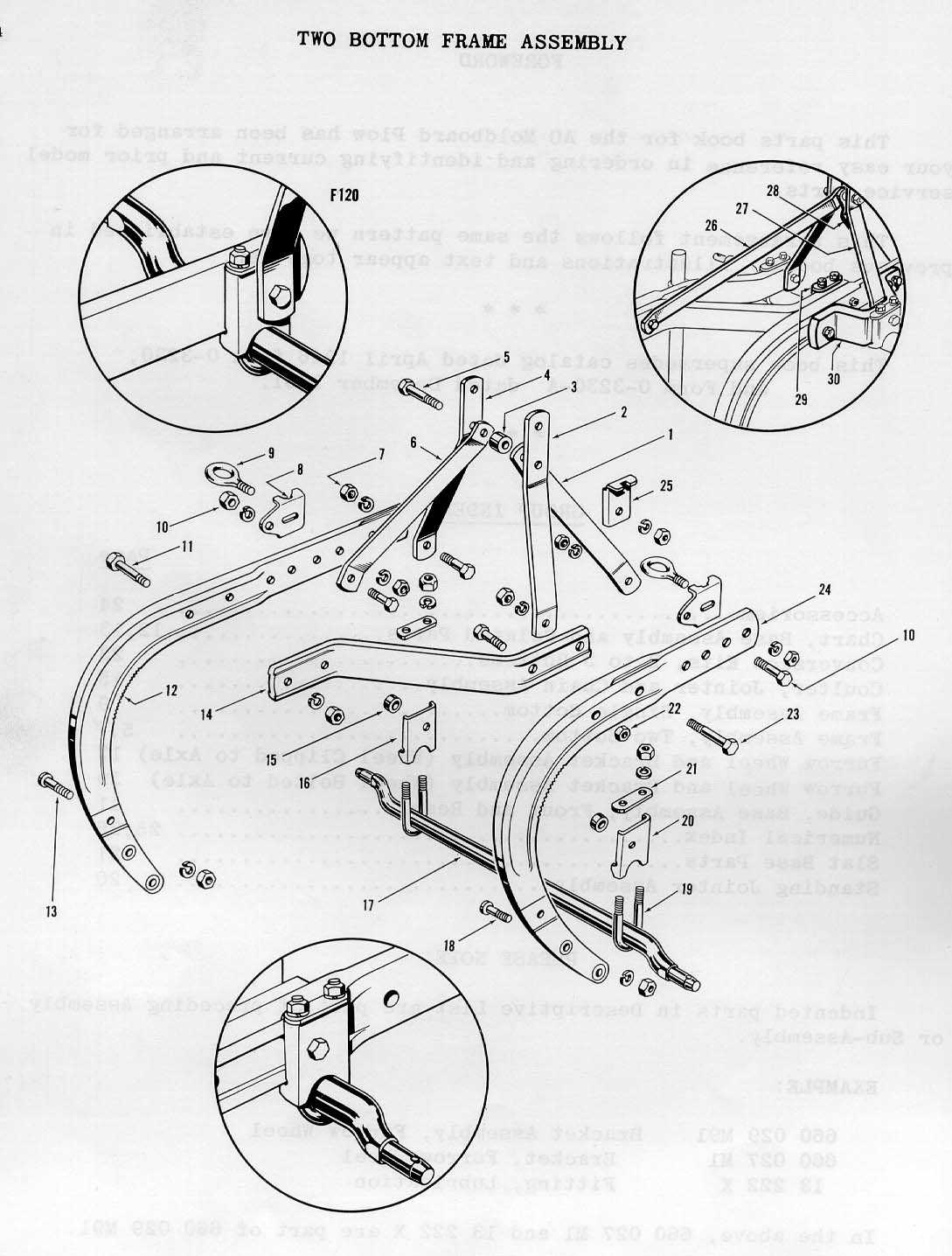 ford 101 plow parts diagram