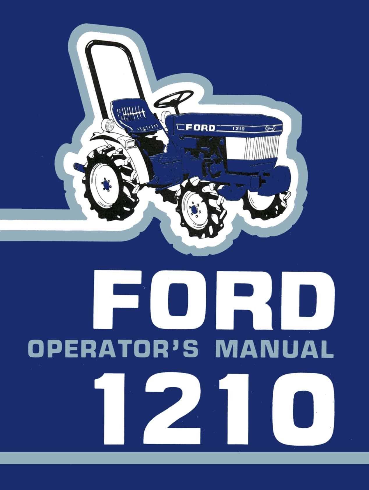 ford 1210 tractor parts diagram