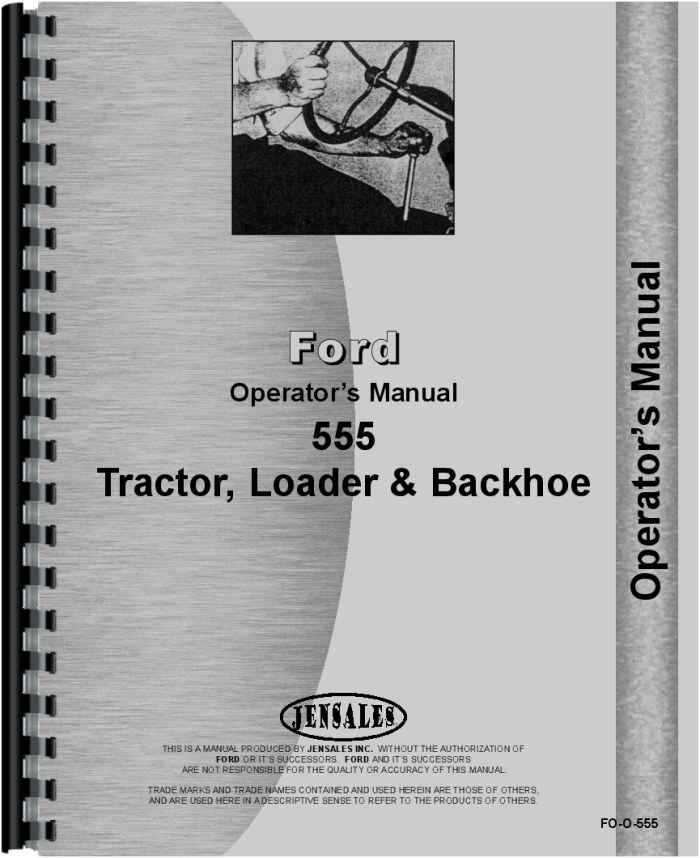 ford 555 backhoe parts diagram