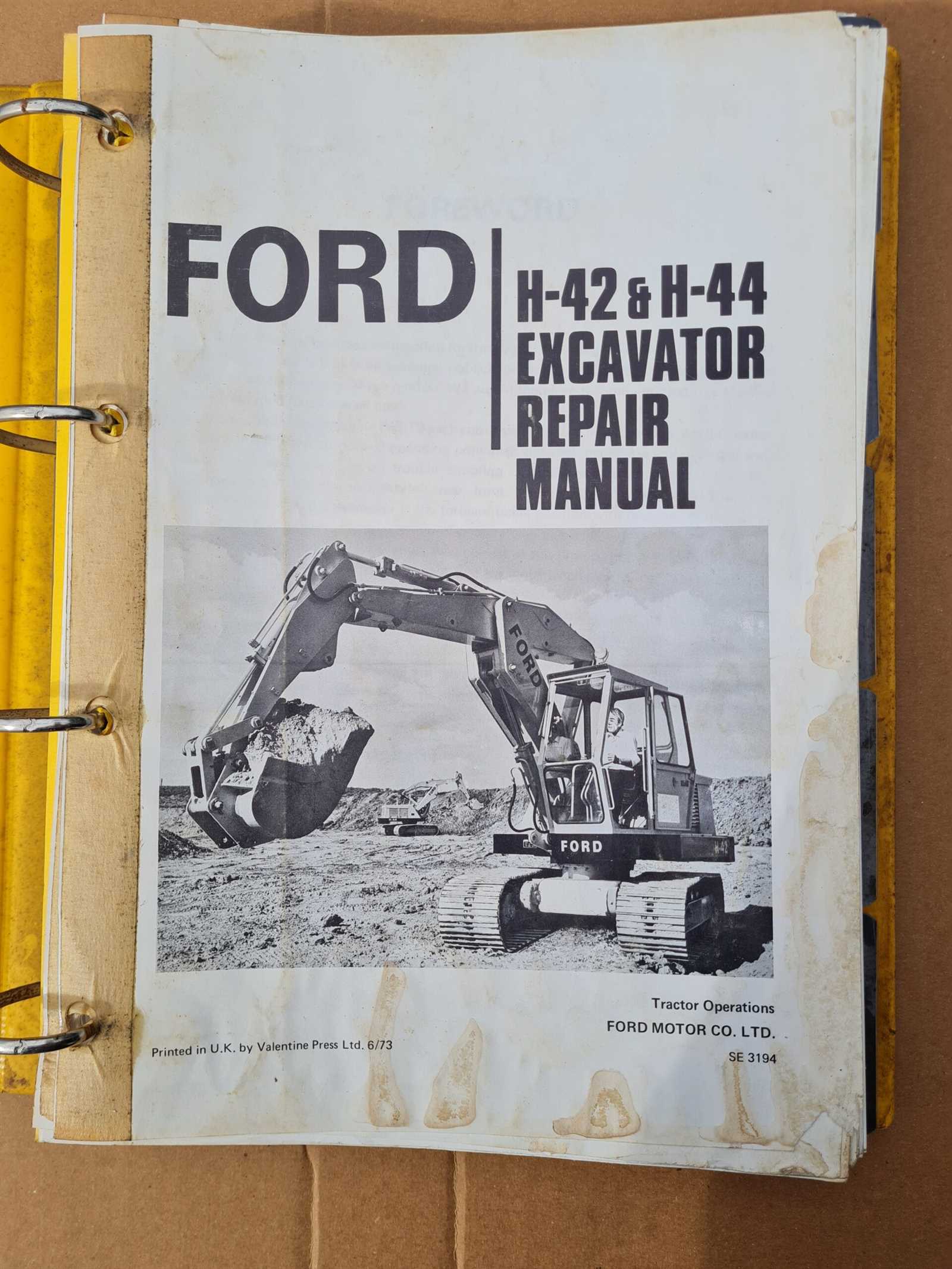 ford 555b backhoe parts diagram