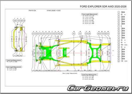 ford explorer body parts diagram