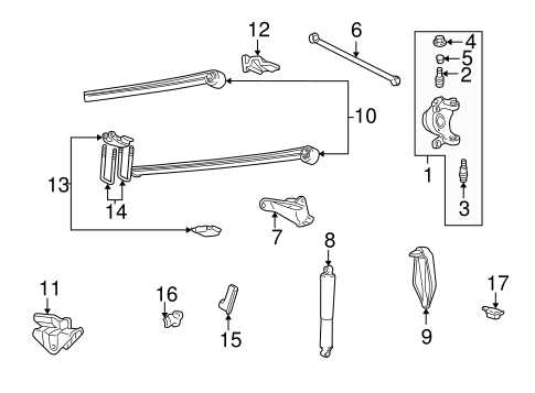 ford f350 front suspension parts diagram