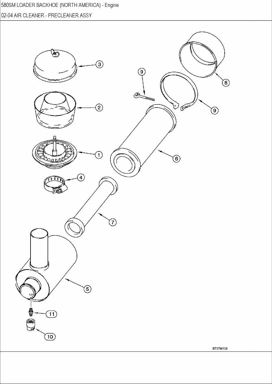 case 580 super e parts diagram