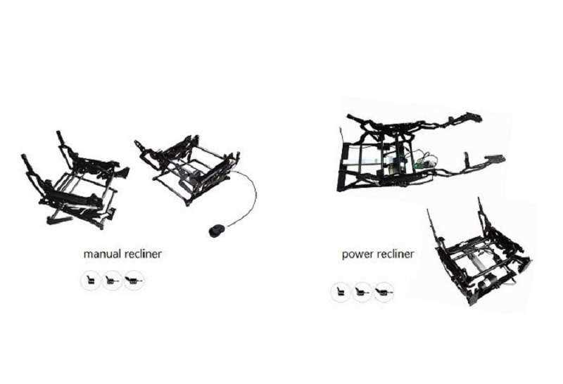 recliner chair parts diagram