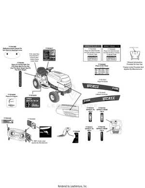 huskee lt4200 parts diagram