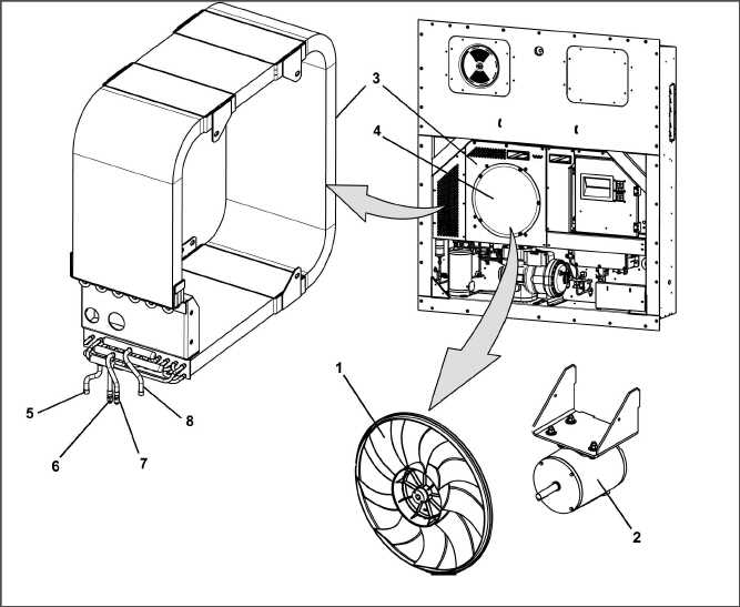 swamp cooler parts diagram