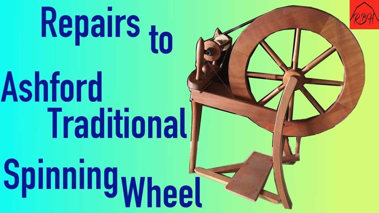 parts of a spinning wheel diagrams