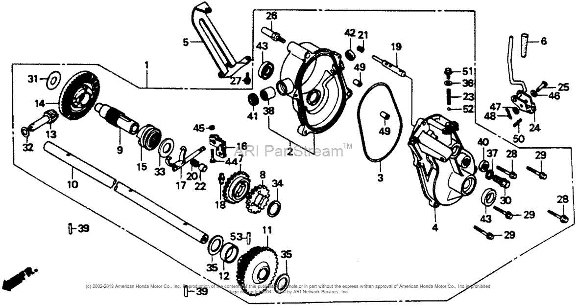 honda hrt216 parts diagram