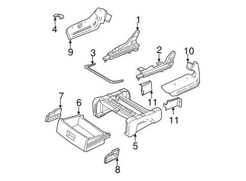 chrysler town and country parts diagram