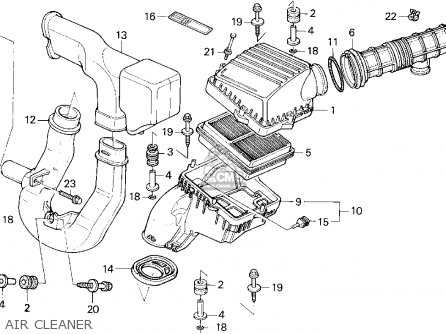 diagram honda civic body parts name