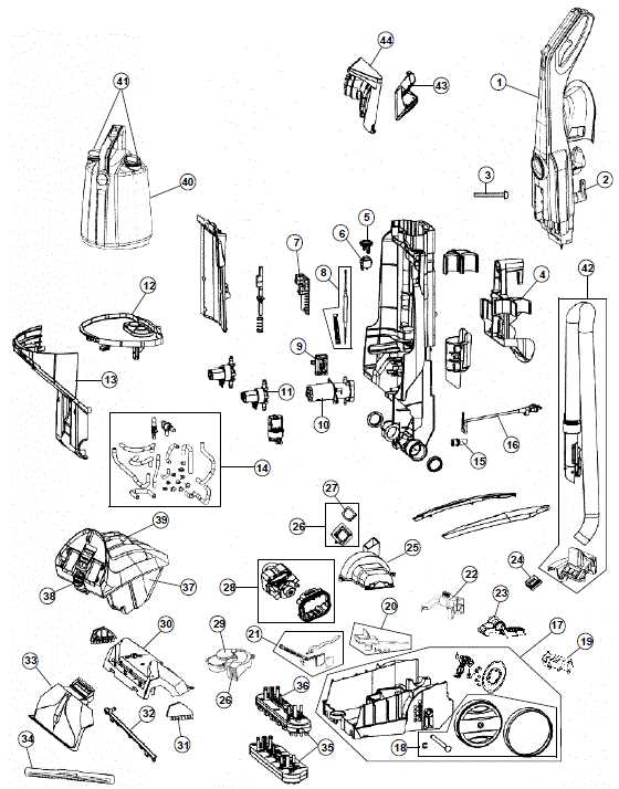 hoover fh50150 parts diagram