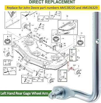 54 inch john deere 54 mower deck parts diagram