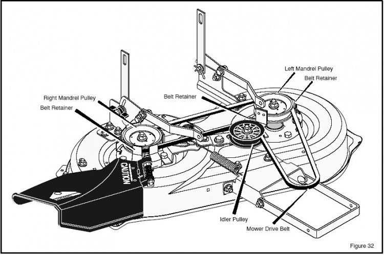 murray 30 inch riding mower parts diagram