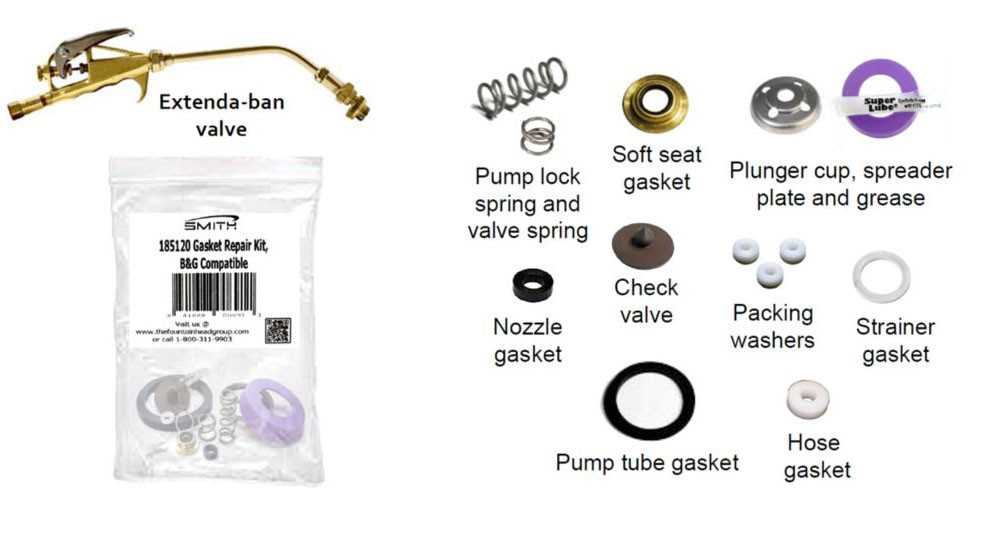 b&g sprayer parts diagram