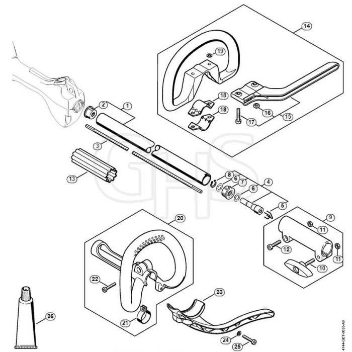 stihl km56rc parts diagram