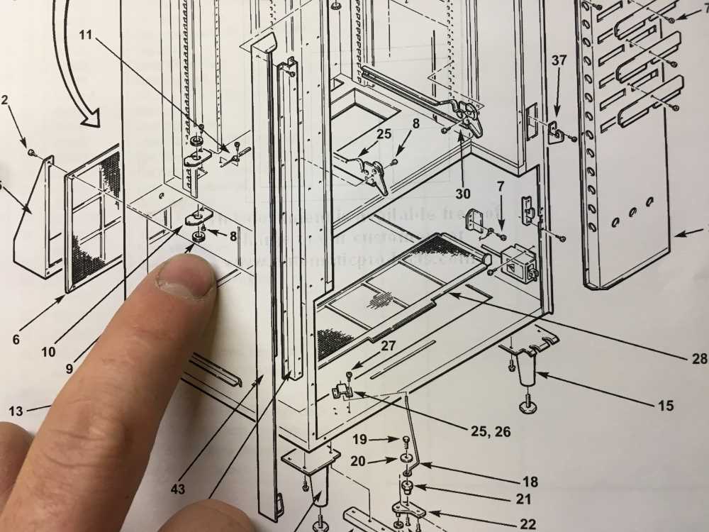 subzero parts diagram