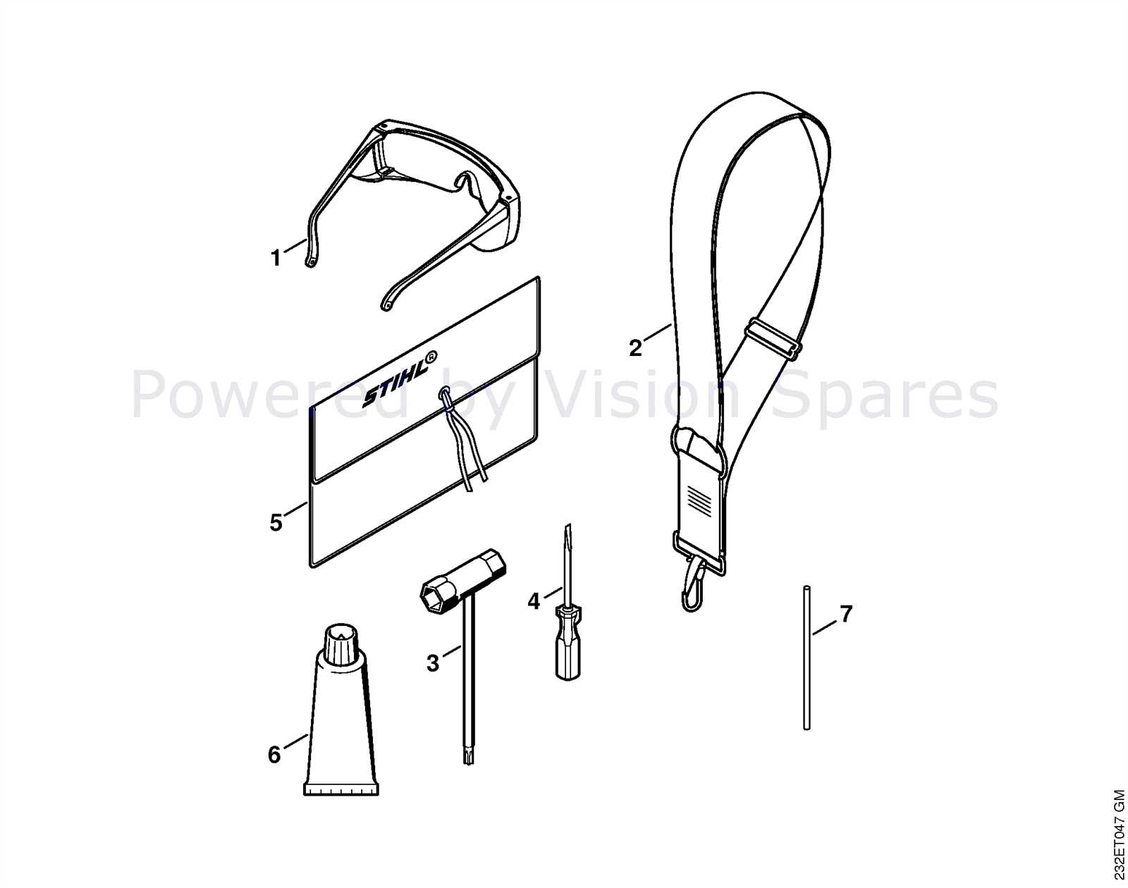 stihl fs38 parts diagram