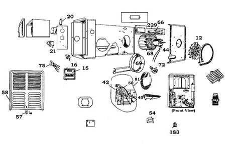 hydro flame furnace parts diagram