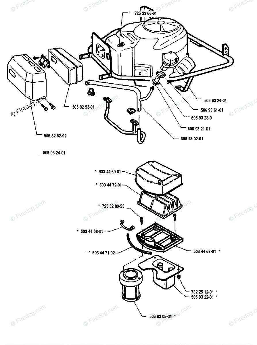 lawn mower carburetor parts diagram