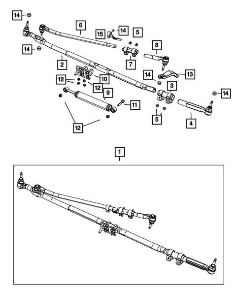 steering linkage f250 steering parts diagram