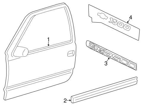 2006 chevy silverado parts diagram