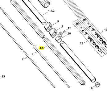 stihl ht131 parts diagram