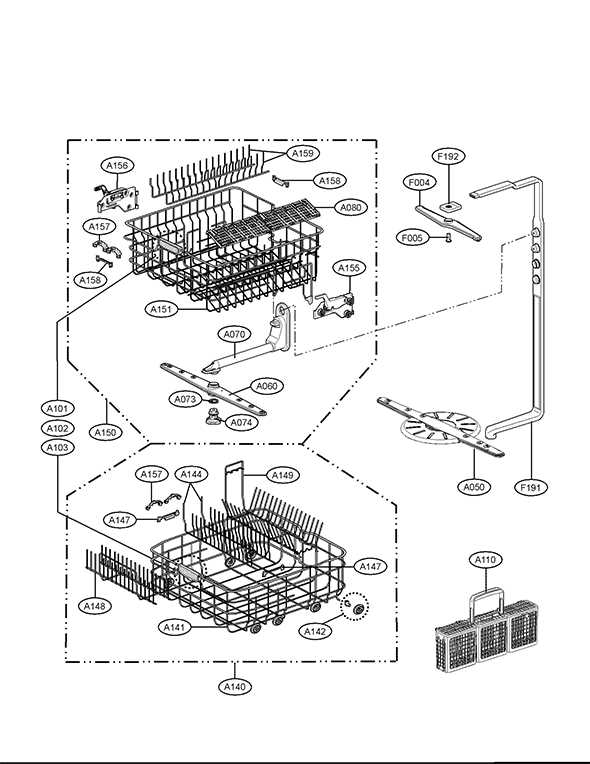 lg dishwasher parts diagram