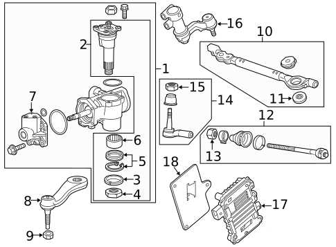 2018 chevy silverado parts diagram