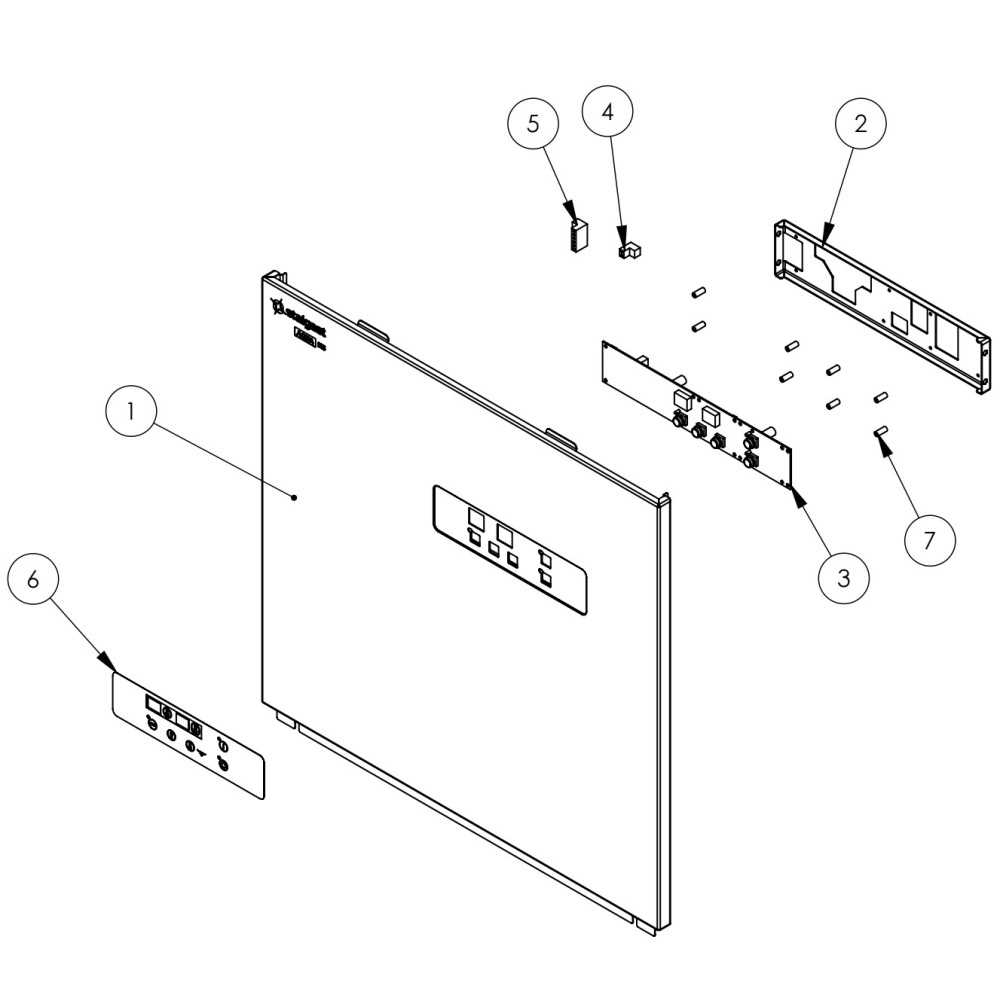 frigidaire dishwasher parts diagram