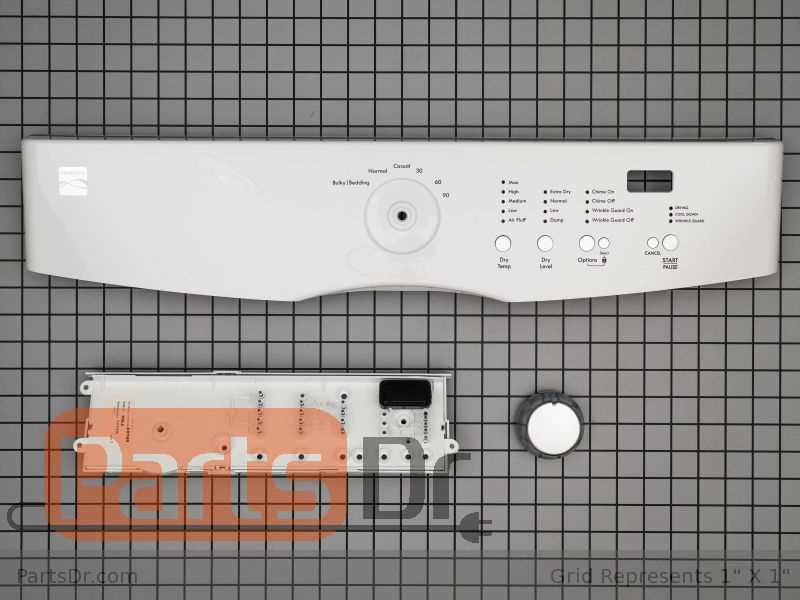 frigidaire dryer parts diagram