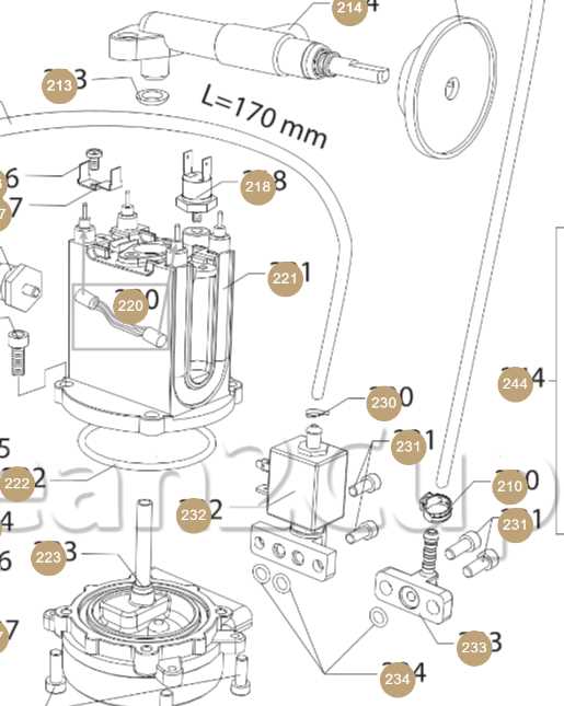 gaggia classic parts diagram