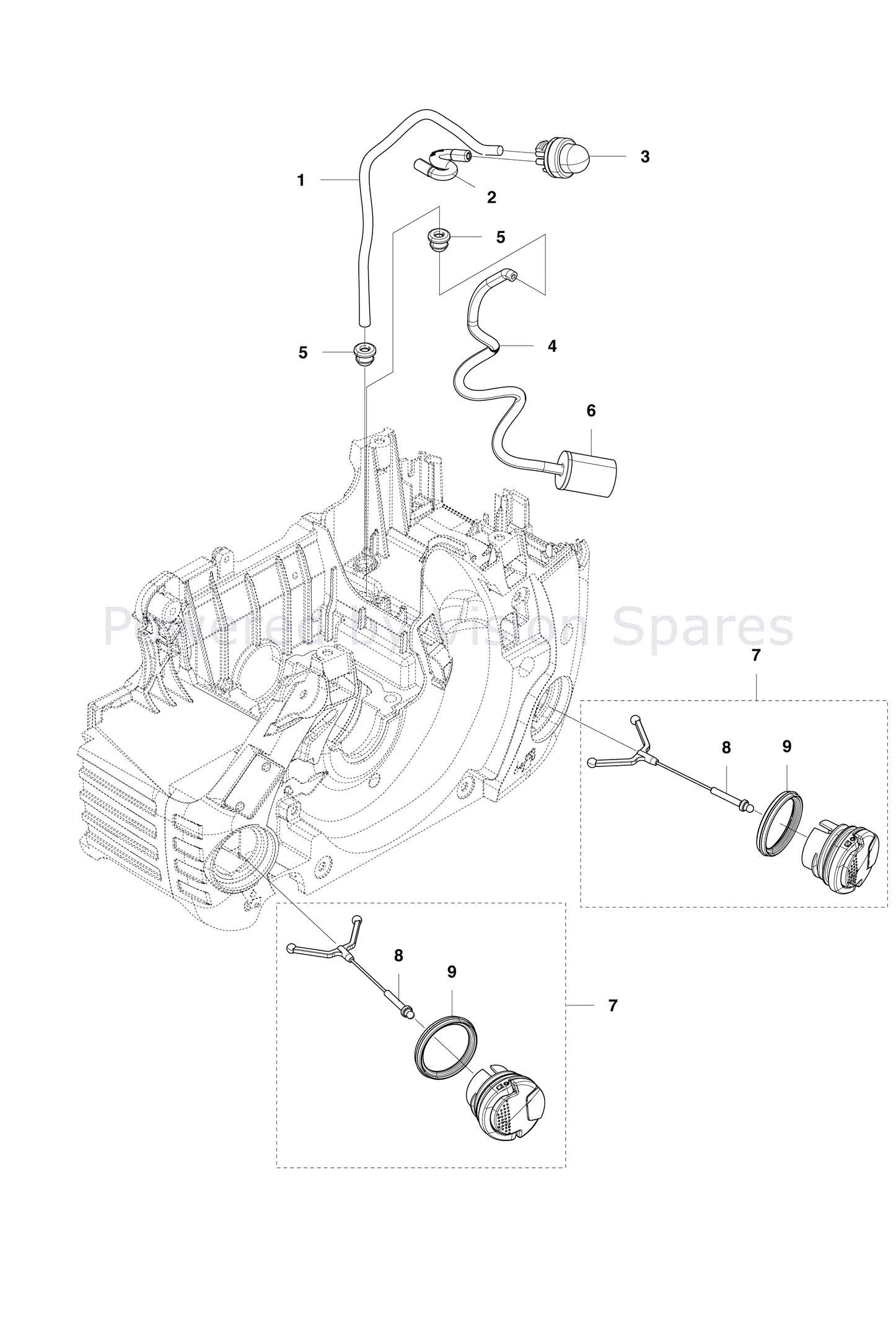 husqvarna 455 rancher chainsaw parts diagram