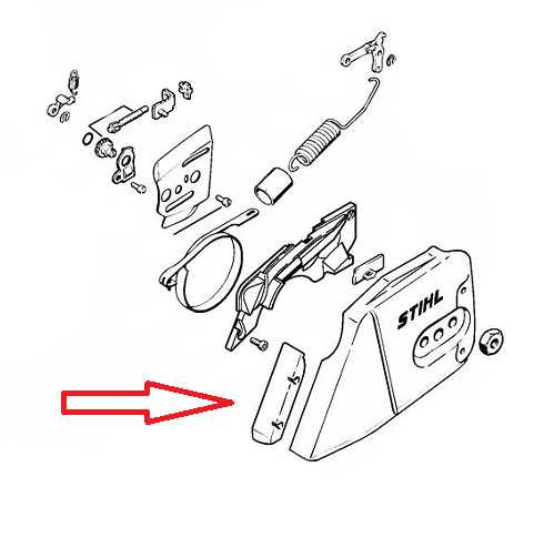 stihl 029 chainsaw parts diagram