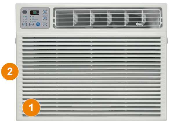 ge window air conditioner parts diagram