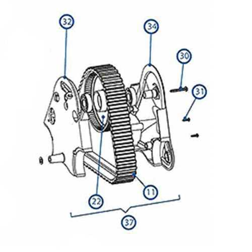 kreepy krauly parts diagram