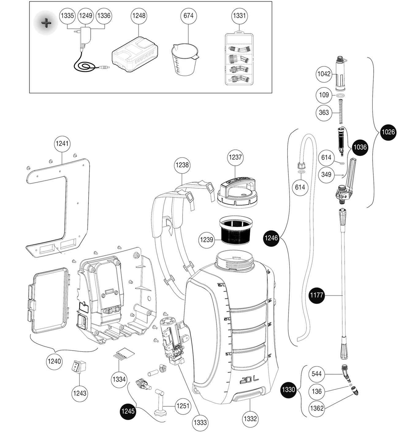 roundup backpack sprayer parts diagram