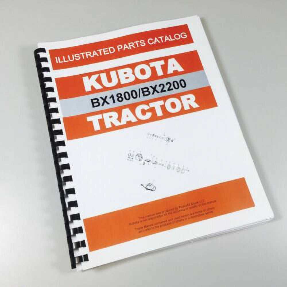 kubota bx2200 parts diagram