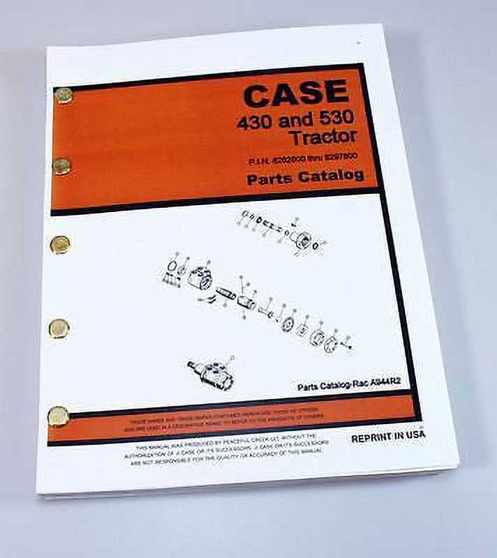 case 530 parts diagram